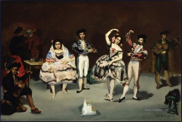  ballett - Die spanische Ballett Eduard Manet